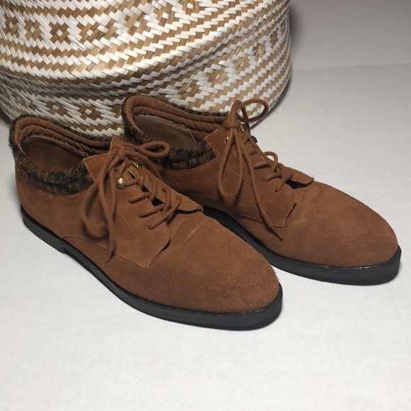 GH Bass & Co. Donahue Women’s Suede Oxford Shoes 8 - Picture 11 of 11